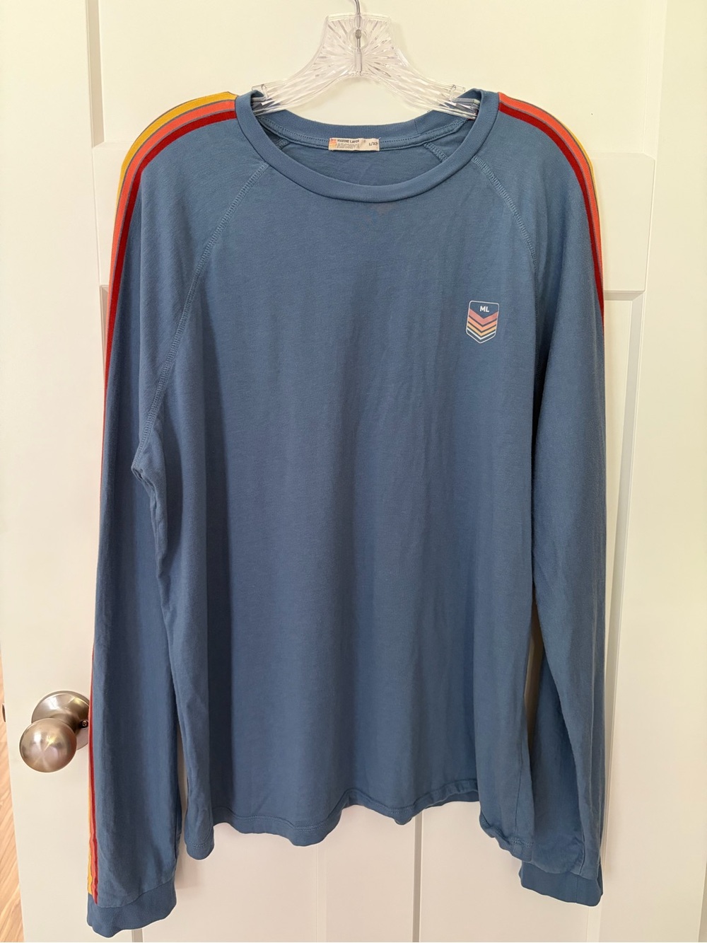 Marine Layer Archive Sleeve Stripe Tee Long Sleeve Men’s L/XL Retro Rare